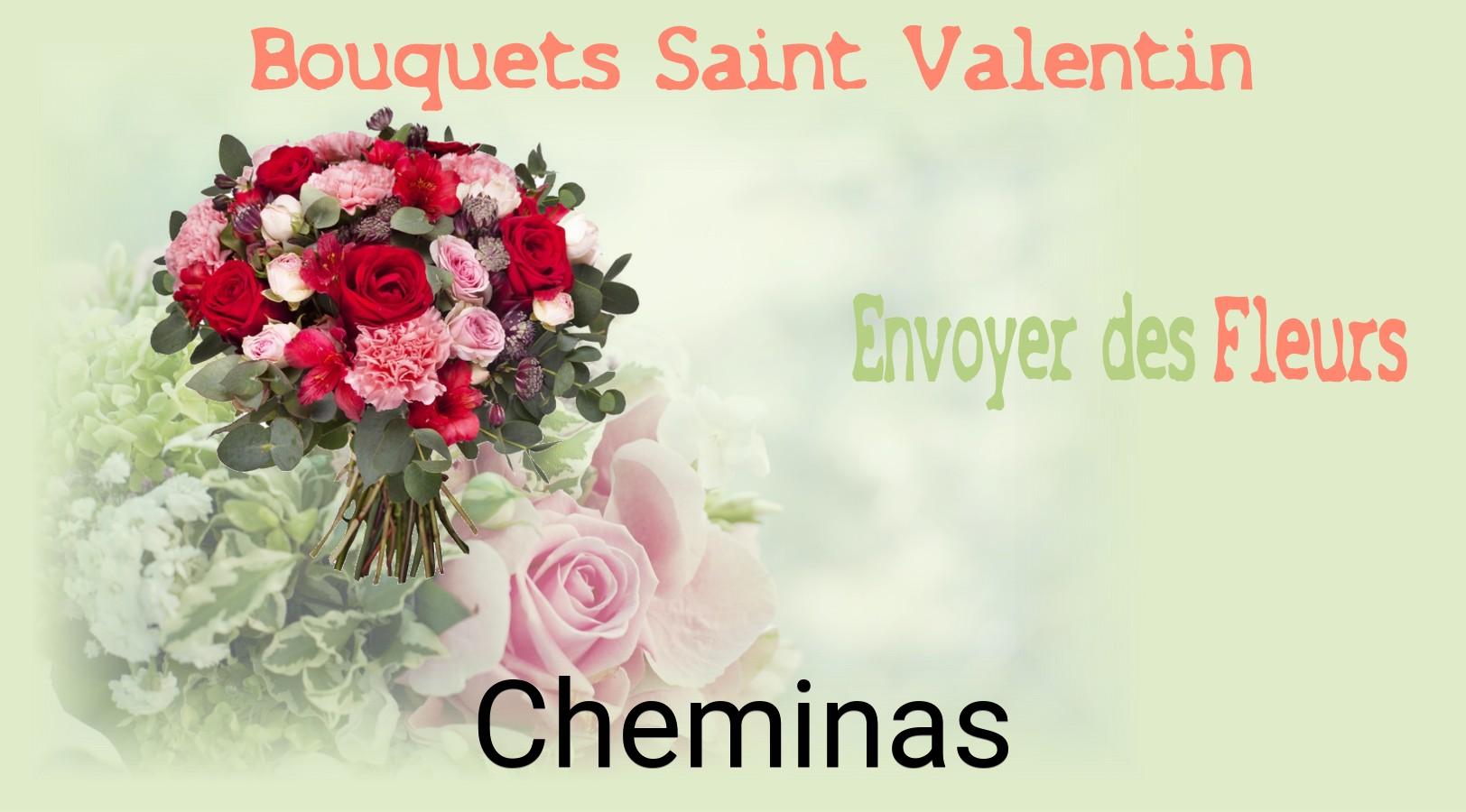 Roses de Saint-Valentin livrées à Cheminas